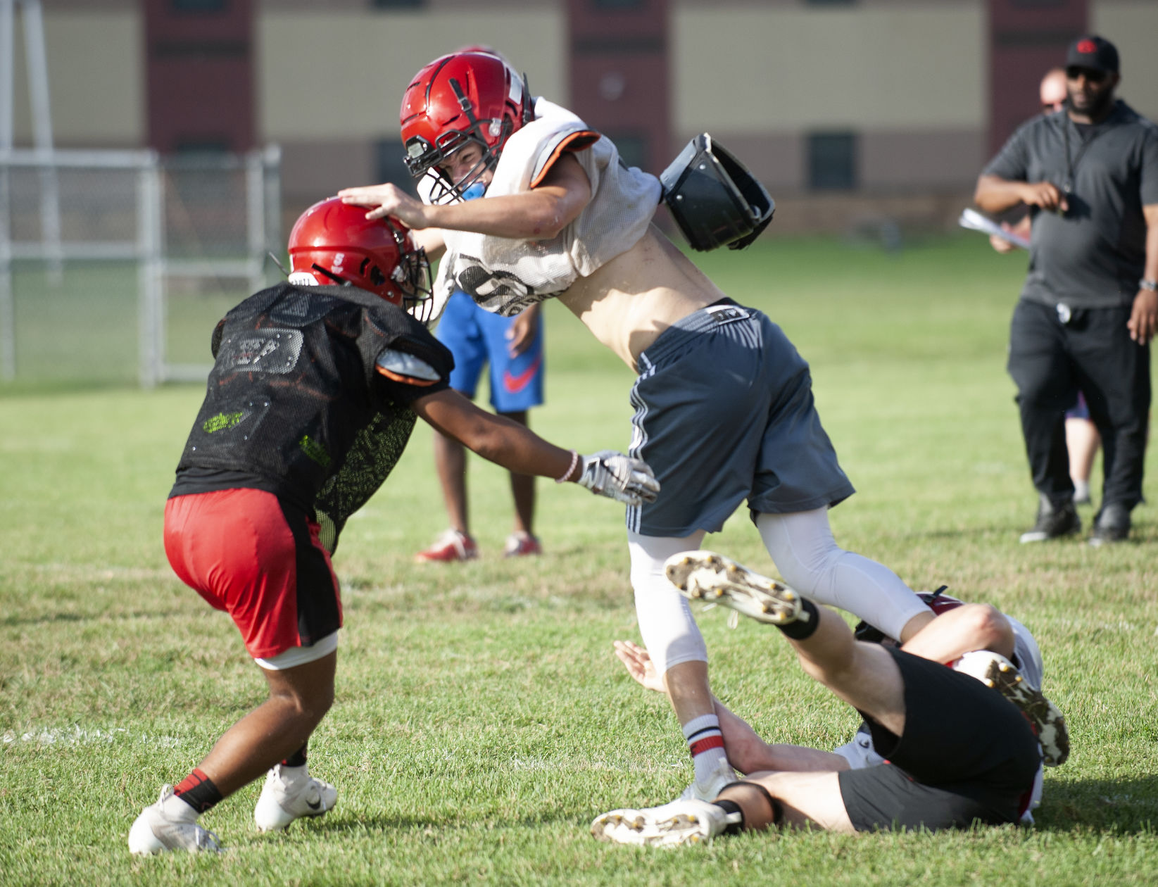 Granite City football practice